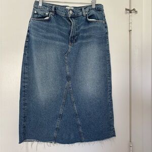 Rails Highland Denim Skirt Size 30